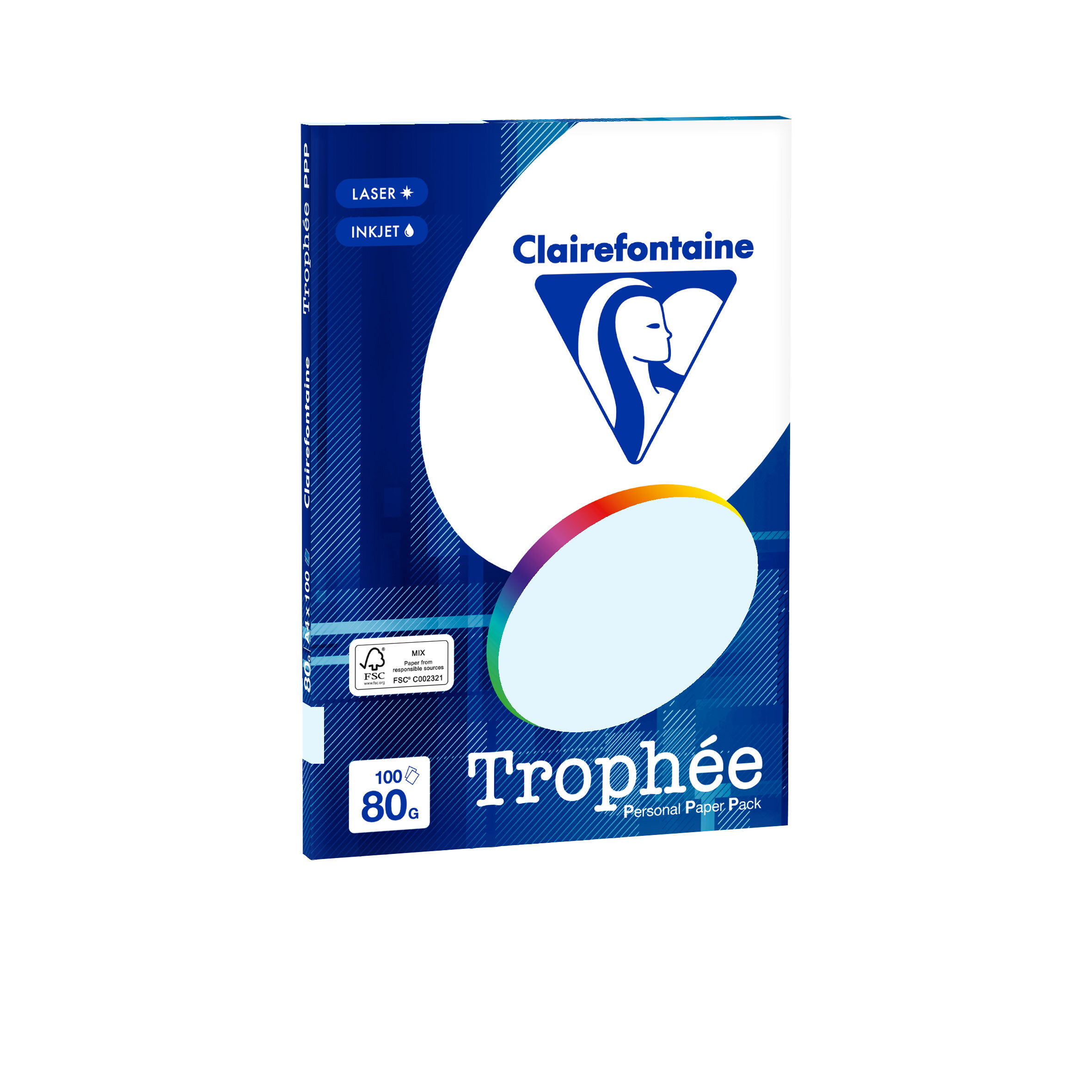 TROPHEE A4 80G BLAUW 100V 4101C
